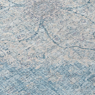Piper Looms Chantille Global ACN2136 Denim Machine Washable Area Rug Swatch Image