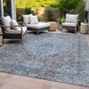 Piper Looms Chantille Global ACN2136 Gray Machine Washable Area Rug Outdoor Lifestyle Image Feature