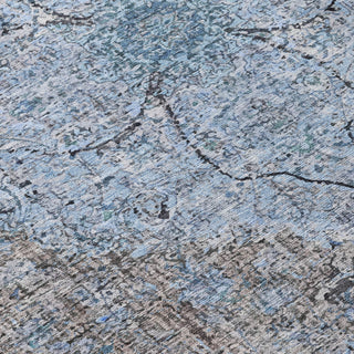 Piper Looms Chantille Global ACN2136 Gray Machine Washable Area Rug Swatch Image
