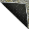 Piper Looms Chantille Global ACN2136 Pewter Machine Washable Area Rug Backing Image