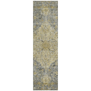 Piper Looms Chantille Global ACN2136 Pewter Machine Washable Area Rug Runner Main Image