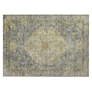 Piper Looms Chantille Global ACN2136 Pewter Machine Washable Area Rug Scatter Main Image