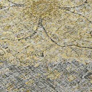 Piper Looms Chantille Global ACN2136 Pewter Machine Washable Area Rug Swatch Image