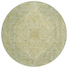 Piper Looms Chantille Global ACN2136 Sage Machine Washable Area Rug Round Main Image