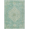 Piper Looms Chantille Global ACN2136 Teal Machine Washable Area Rug main image