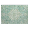 Piper Looms Chantille Global ACN2136 Teal Machine Washable Area Rug Scatter Main Image
