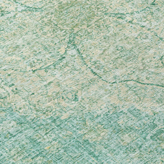 Piper Looms Chantille Global ACN2136 Teal Machine Washable Area Rug Swatch Image
