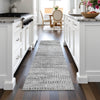 Piper Looms Chantille Stripes ACN2137 Gray Machine Washable Area Rug Runner Lifestyle Image Feature