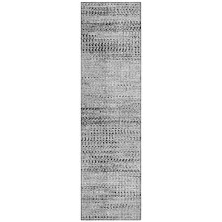 Piper Looms Chantille Stripes ACN2137 Gray Machine Washable Area Rug Runner Main Image