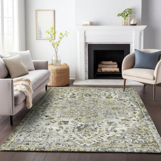 Piper Looms Chantille Global ACN2138 Beige Machine Washable Area Rug Lifestyle Image Feature