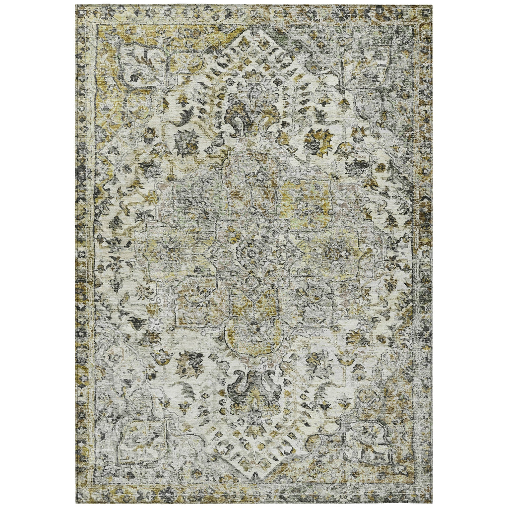 Piper Looms Chantille Global ACN2138 Beige Machine Washable Area Rug main image