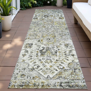 Piper Looms Chantille Global ACN2138 Beige Machine Washable Area Rug Runner Outdoor Lifestyle Image Feature