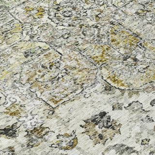 Piper Looms Chantille Global ACN2138 Beige Machine Washable Area Rug Swatch Image