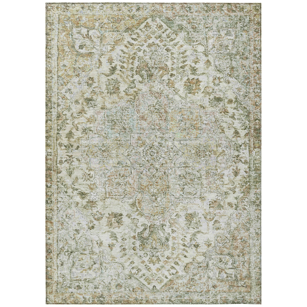 Piper Looms Chantille Global ACN2138 Ivory Machine Washable Area Rug main image