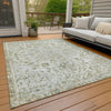 Piper Looms Chantille Global ACN2138 Ivory Machine Washable Area Rug Outdoor Lifestyle Image Feature