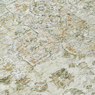Piper Looms Chantille Global ACN2138 Ivory Machine Washable Area Rug Swatch Image