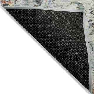 Piper Looms Chantille Global ACN2138 Sage Machine Washable Area Rug Backing Image