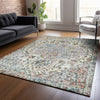 Piper Looms Chantille Global ACN2138 Sage Machine Washable Area Rug Lifestyle Image Feature