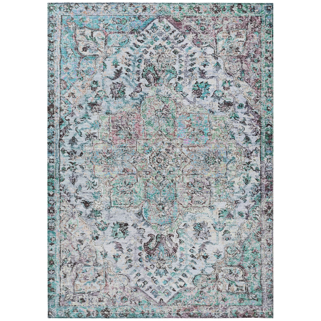 Piper Looms Chantille Global ACN2138 Sky Machine Washable Area Rug main image