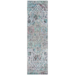 Piper Looms Chantille Global ACN2138 Sky Machine Washable Area Rug Runner Main Image