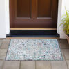 Piper Looms Chantille Global ACN2138 Sky Machine Washable Area Rug Scatter Outdoor Lifestyle Image Feature
