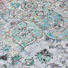 Piper Looms Chantille Global ACN2138 Sky Machine Washable Area Rug Swatch Image