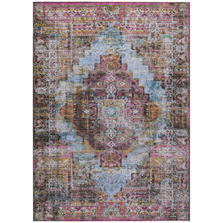 Piper Looms Chantille Global ACN2139 Pink Machine Washable Area Rug main image