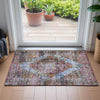 Piper Looms Chantille Global ACN2139 Pink Machine Washable Area Rug Scatter Lifestyle Image Feature