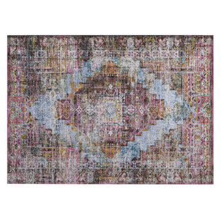 Piper Looms Chantille Global ACN2139 Pink Machine Washable Area Rug Scatter Main Image