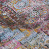 Piper Looms Chantille Global ACN2139 Pink Machine Washable Area Rug Swatch Image