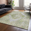 Piper Looms Chantille Global ACN2140 Aloe Machine Washable Area Rug Lifestyle Image Feature
