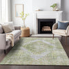 Piper Looms Chantille Global ACN2140 Aloe Machine Washable Area Rug Lifestyle Image Feature