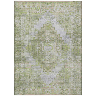 Piper Looms Chantille Global ACN2140 Aloe Machine Washable Area Rug main image