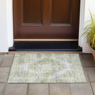 Piper Looms Chantille Global ACN2140 Aloe Machine Washable Area Rug Scatter Outdoor Lifestyle Image Feature
