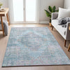 Piper Looms Chantille Global ACN2140 Blue Machine Washable Area Rug Lifestyle Image Feature