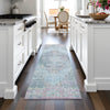 Piper Looms Chantille Global ACN2140 Blue Machine Washable Area Rug Runner Lifestyle Image Feature