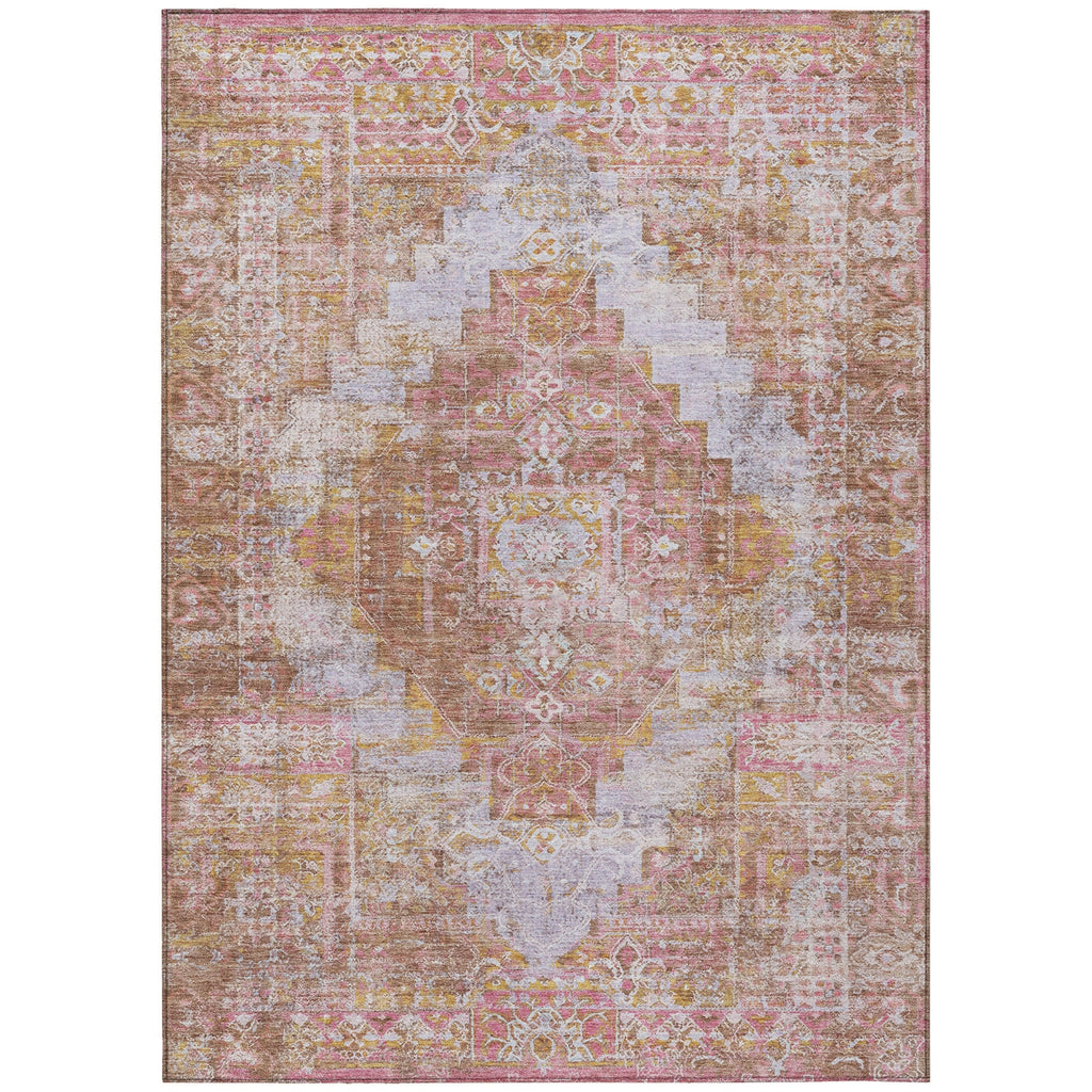 Piper Looms Chantille Global ACN2140 Blush Machine Washable Area Rug main image