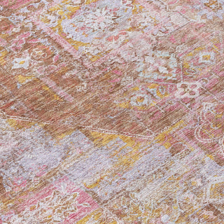 Piper Looms Chantille Global ACN2140 Blush Machine Washable Area Rug Swatch Image