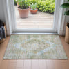 Piper Looms Chantille Global ACN2140 Green Machine Washable Area Rug Scatter Lifestyle Image Feature