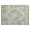 Piper Looms Chantille Global ACN2140 Green Machine Washable Area Rug Scatter Main Image
