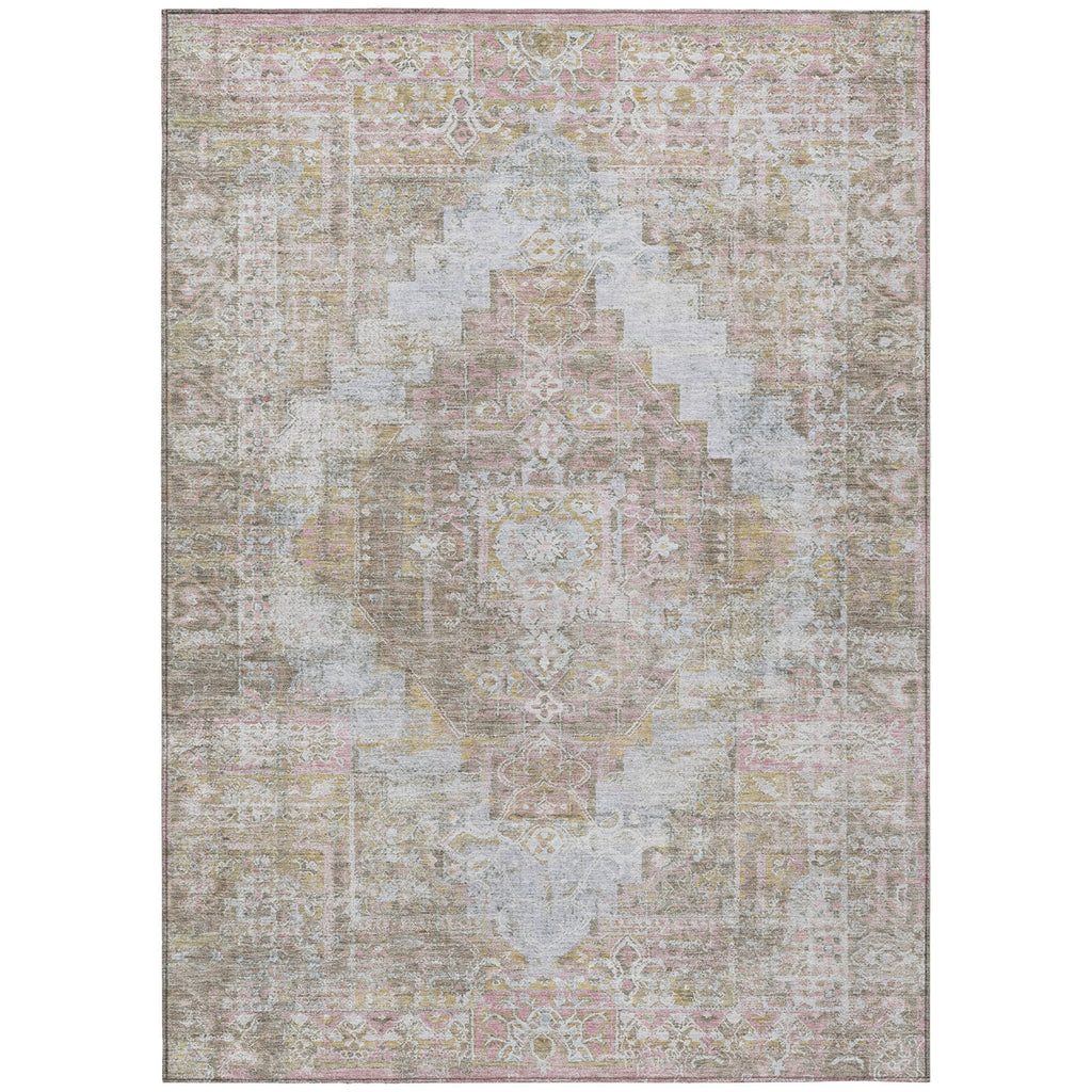 Piper Looms Chantille Global ACN2140 Taupe Machine Washable Area Rug main image