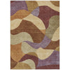 Piper Looms Chantille Abstract ACN2141 Paprika Machine Washable Area Rug main image