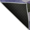 Piper Looms Chantille Abstract ACN2141 Purple Machine Washable Area Rug Backing Image