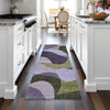 Piper Looms Chantille Abstract ACN2141 Purple Machine Washable Area Rug Runner Lifestyle Image Feature