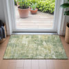 Piper Looms Chantille Abstract ACN2142 Aloe Machine Washable Area Rug Scatter Lifestyle Image Feature