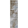 Piper Looms Chantille Abstract ACN2142 Chocolate Machine Washable Area Rug Runner Main Image