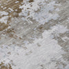 Piper Looms Chantille Abstract ACN2142 Chocolate Machine Washable Area Rug Swatch Image