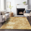 Piper Looms Chantille Abstract ACN2142 Copper Machine Washable Area Rug Lifestyle Image Feature