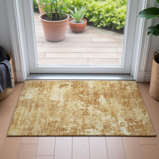 Piper Looms Chantille Abstract ACN2142 Copper Machine Washable Area Rug Scatter Lifestyle Image Feature