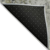 Piper Looms Chantille Abstract ACN2142 Pewter Machine Washable Area Rug Backing Image